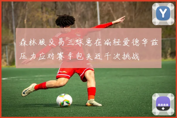 森林狼交易三球意在减轻爱德华兹压力应对赛季包夹近千次挑战