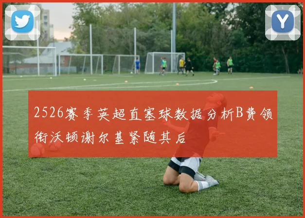 2526赛季英超直塞球数据分析B费领衔沃顿谢尔基紧随其后